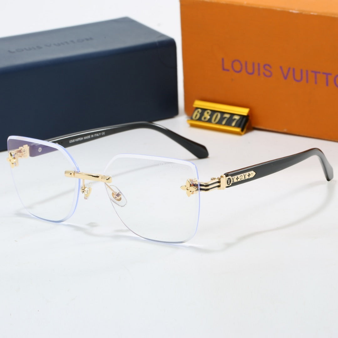 Clover Stud Rimless Sunglasses