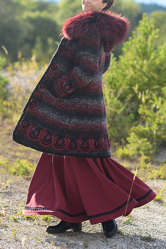 Women Casual Plus Size Long Sleeve Hooded Outwear