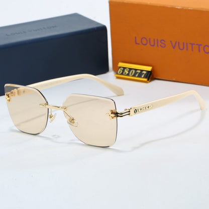 Clover Stud Rimless Sunglasses