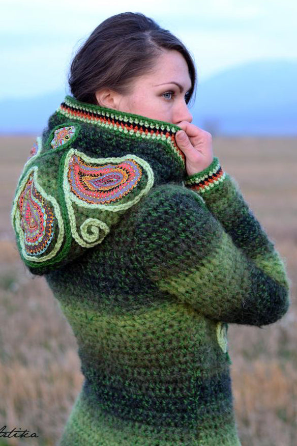 Women Long Sleeve Samsara Plus Size Outwear