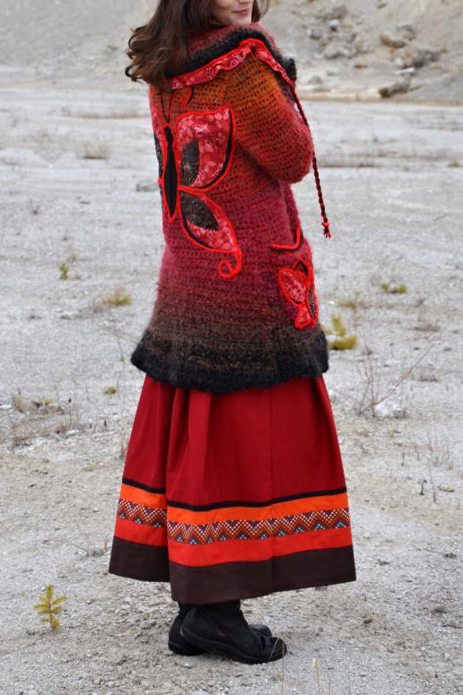 Women Long Sleeve Butterfly Plus Size Outwear - Last 98 pcs Left