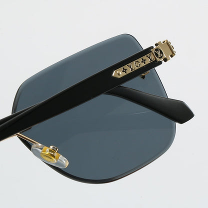 Clover Stud Rimless Sunglasses