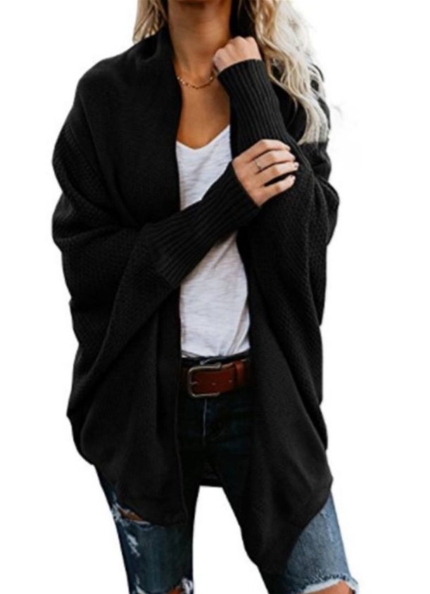 Knitted Casual Knitted Solid Cotton Winter Cardigan